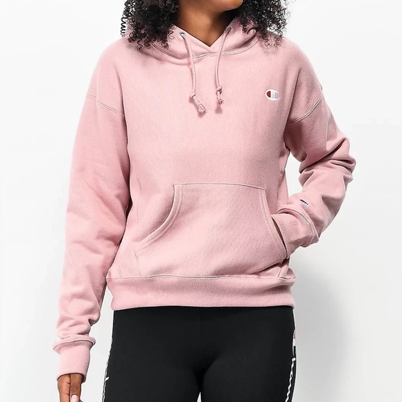 Champion Tops - Champion Reverse Weave Sweatshirt Hoodie Pink Women’s Medium